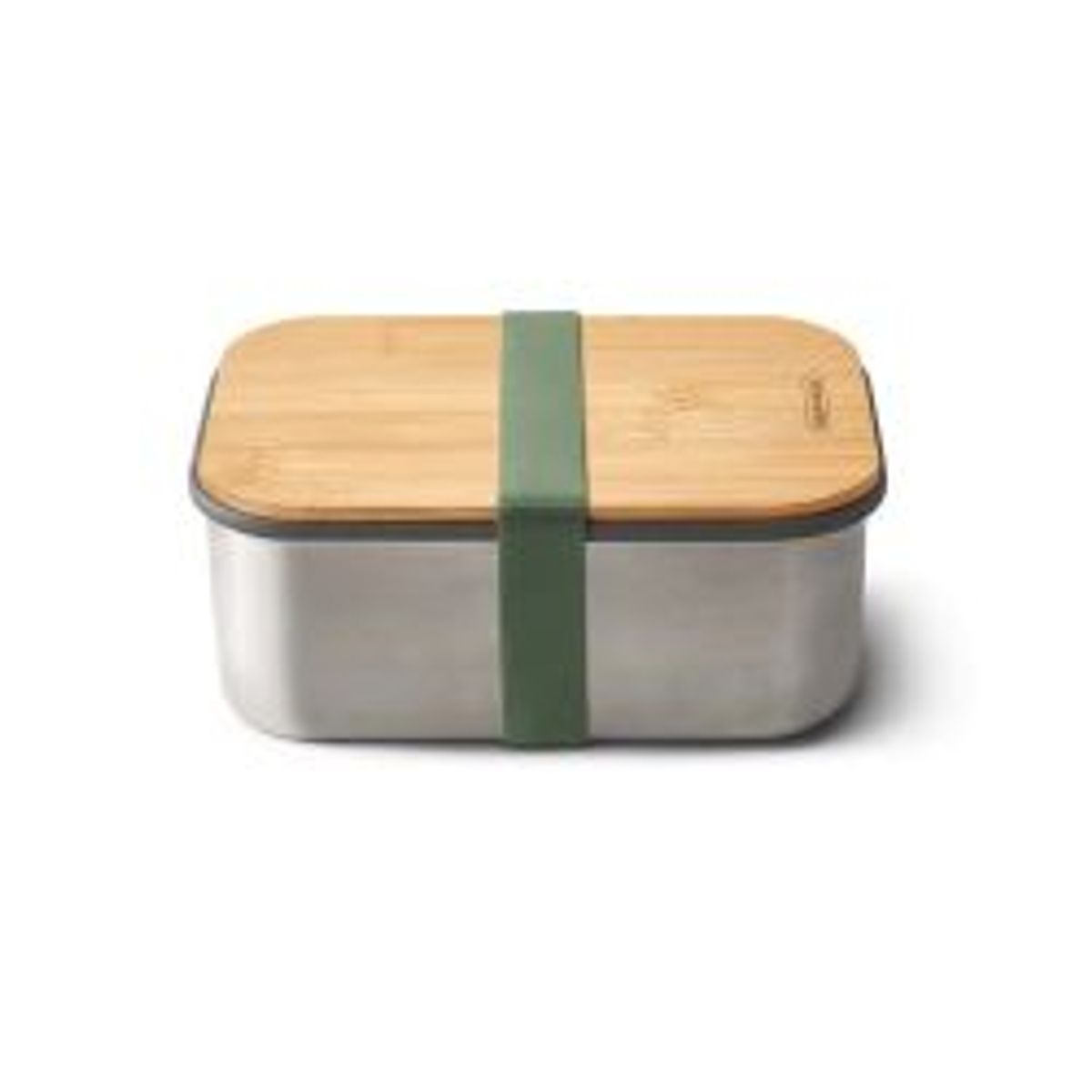 Black + Blum Stainless Steel Sandwich Box Large - Olive - Str. 1250ml - Madkasse