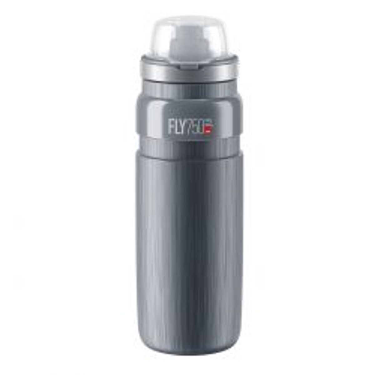 Elite Bottle FLY MTB TEX Grey, Grey Logo 750ml - Drikkeflaske