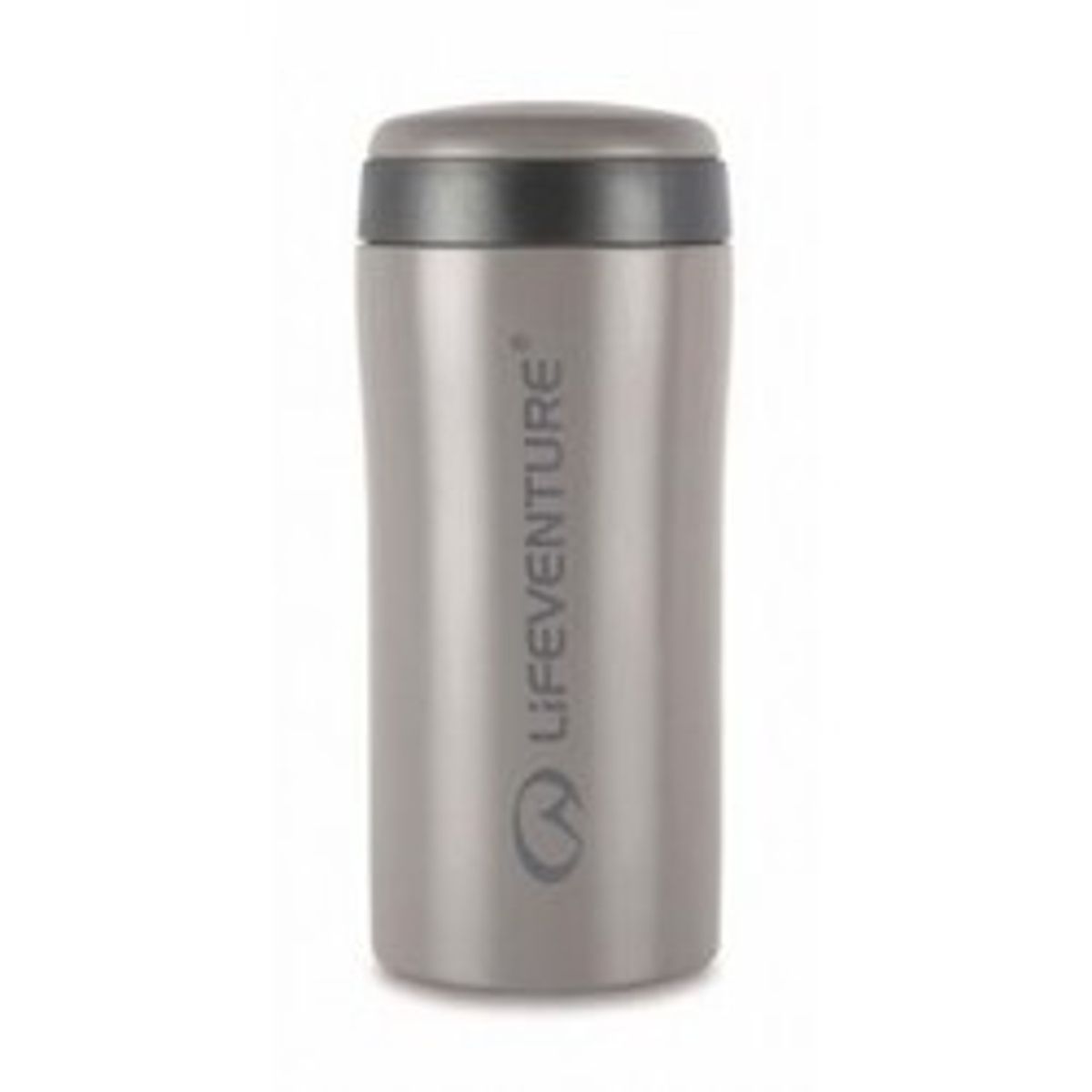 Lifeventure Thermal Mug - 300ml - Matt Grey - Str. Stk. - Termoflaske