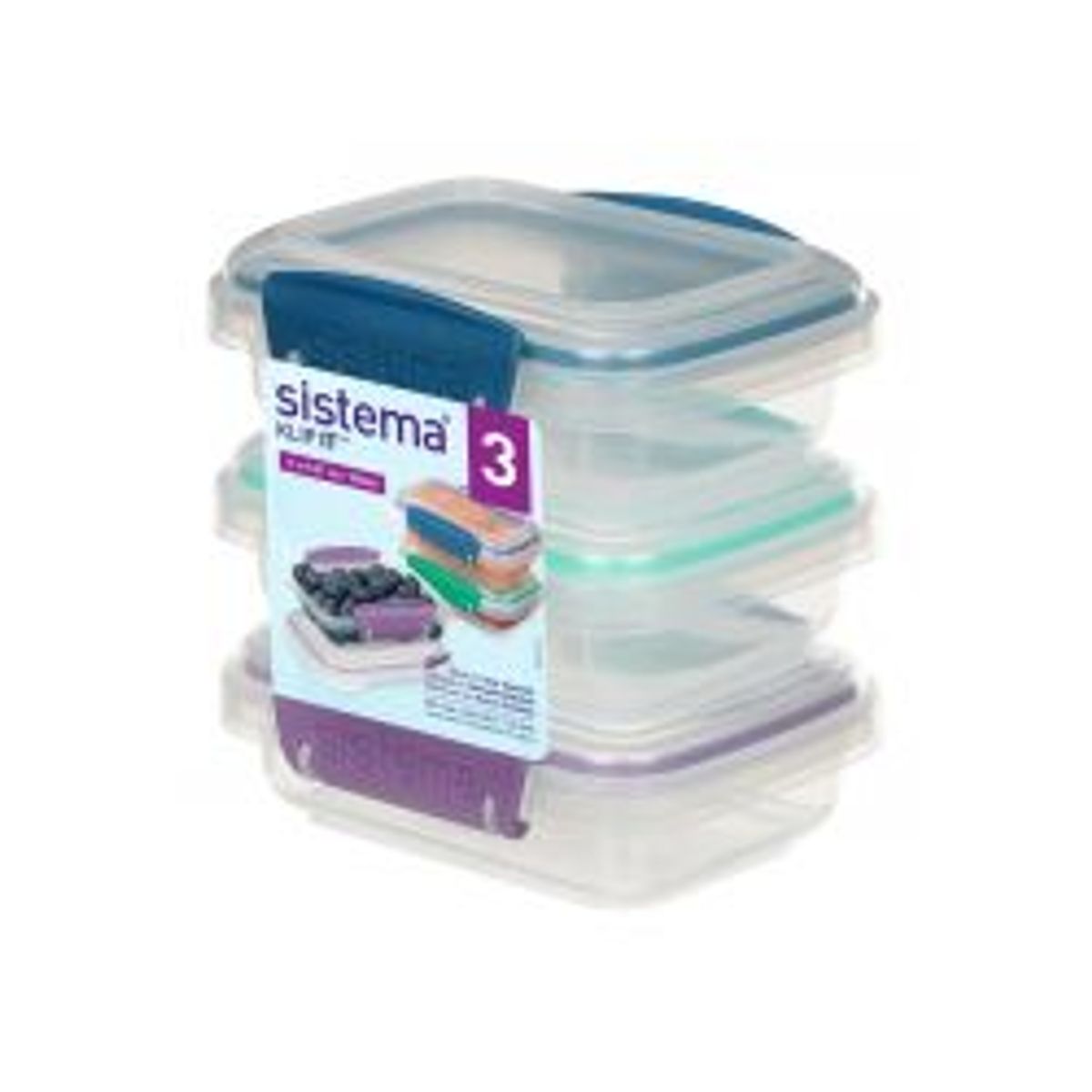 Sistema 3-pack 200 ml - Tilbehør til køkken