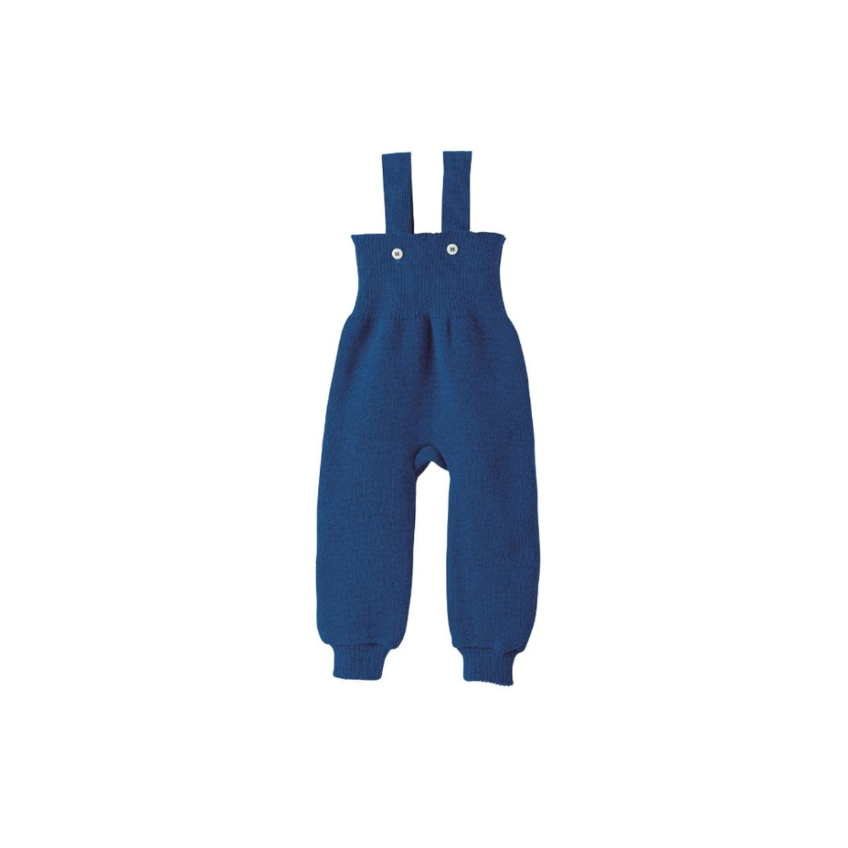 Disana strikkede overalls - Økologisk merino uld - Navy - vælg størrelse Small