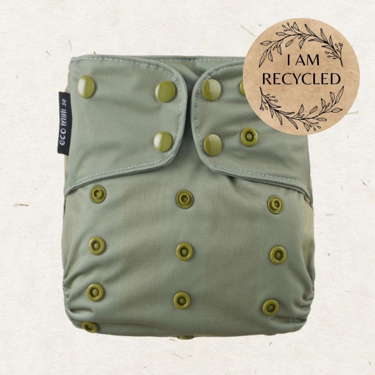 Eco Mini lommeble staydry - moss