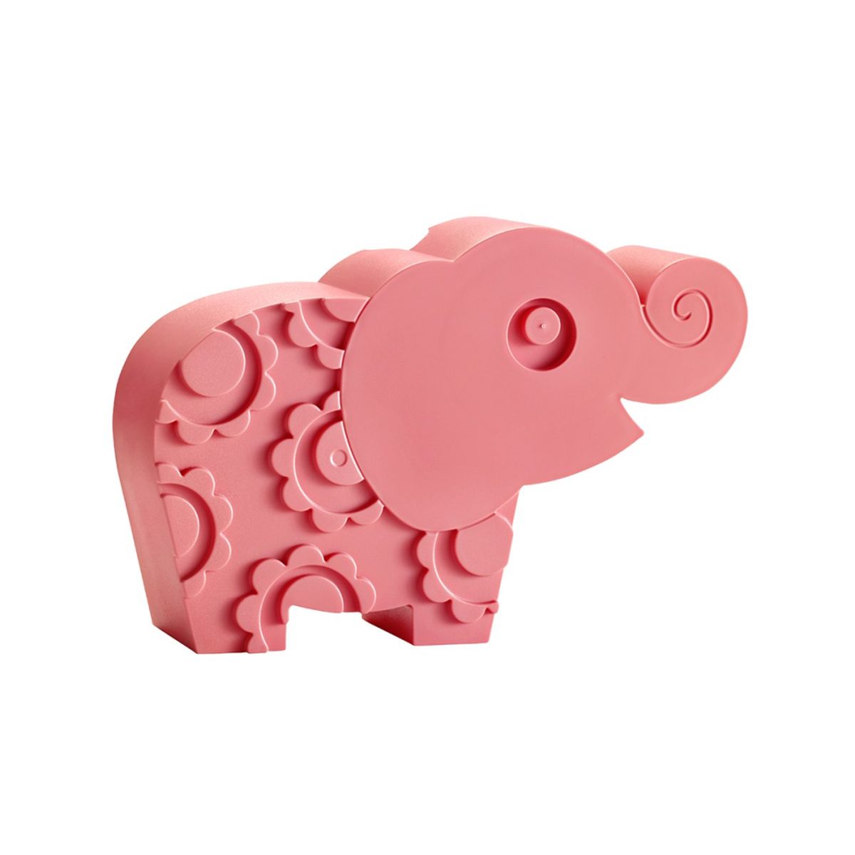 BLAFRE - madkasse m/2 rum - elefant rosa