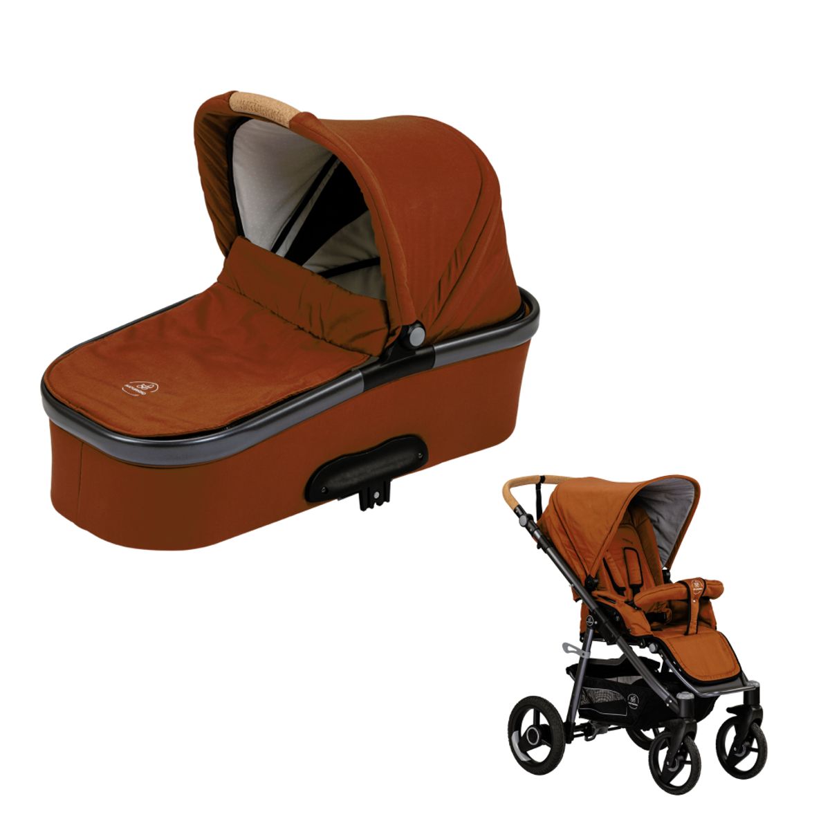 Naturkind PAKKE Lux Evo/Lux Evo - 77 cm - colour Terracotta (brændt orange)