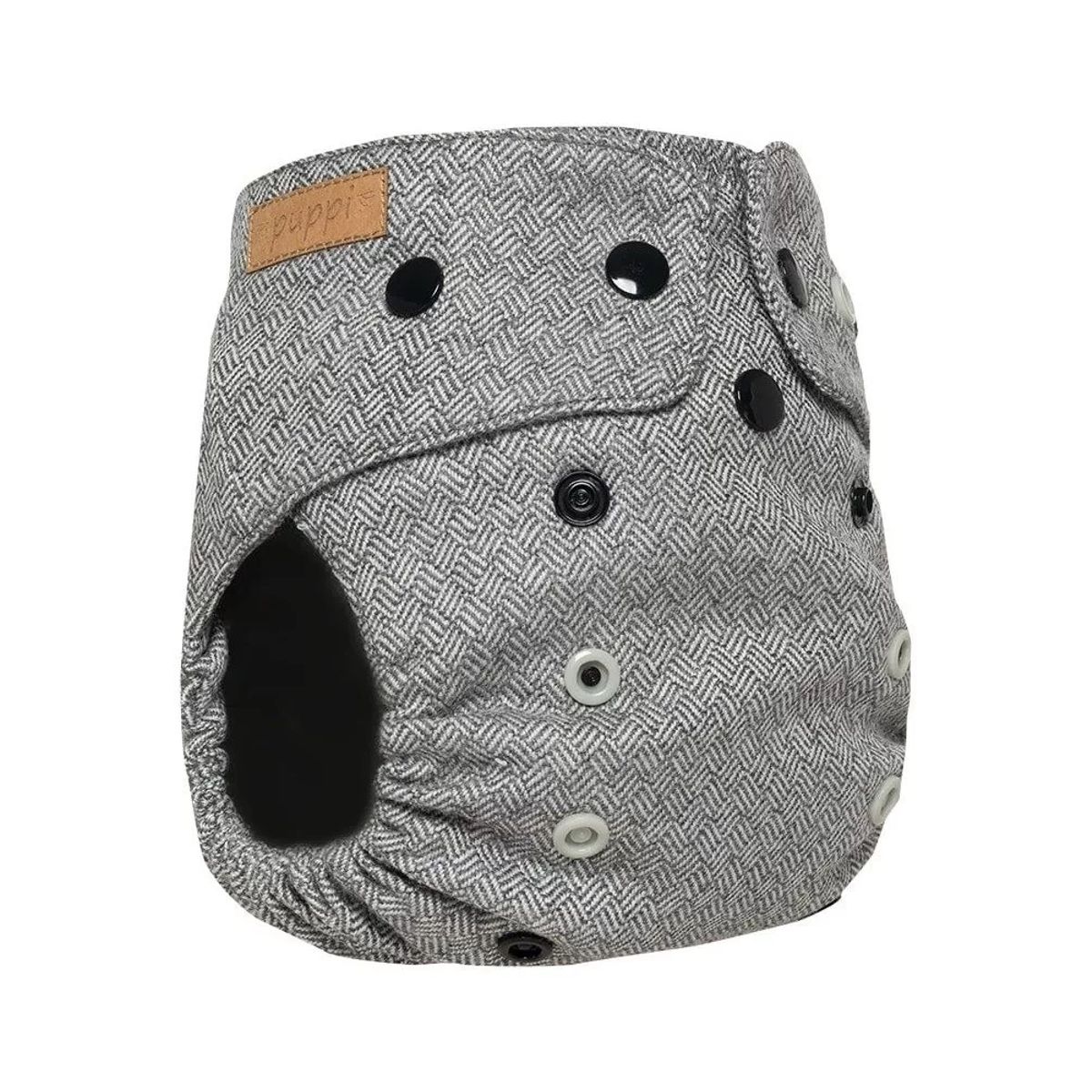 Puppi cover i merinould - timeless elegance - knapper - vælg størrelse - størrelse Onesize Plus