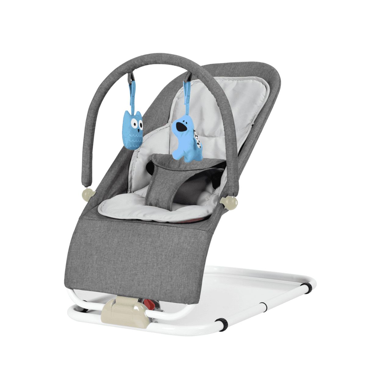 Grey Baby Bouncer Comfortable 0-9 kg.