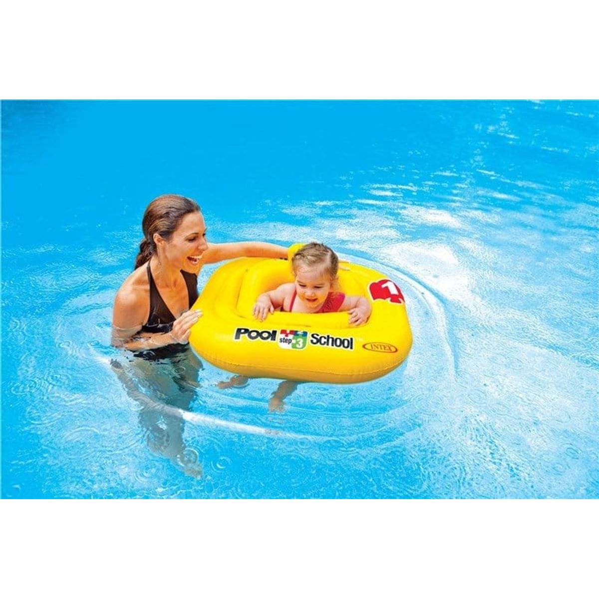 Intex Deluxe Baby Float Pool School Step 1, 79x79 Cm.