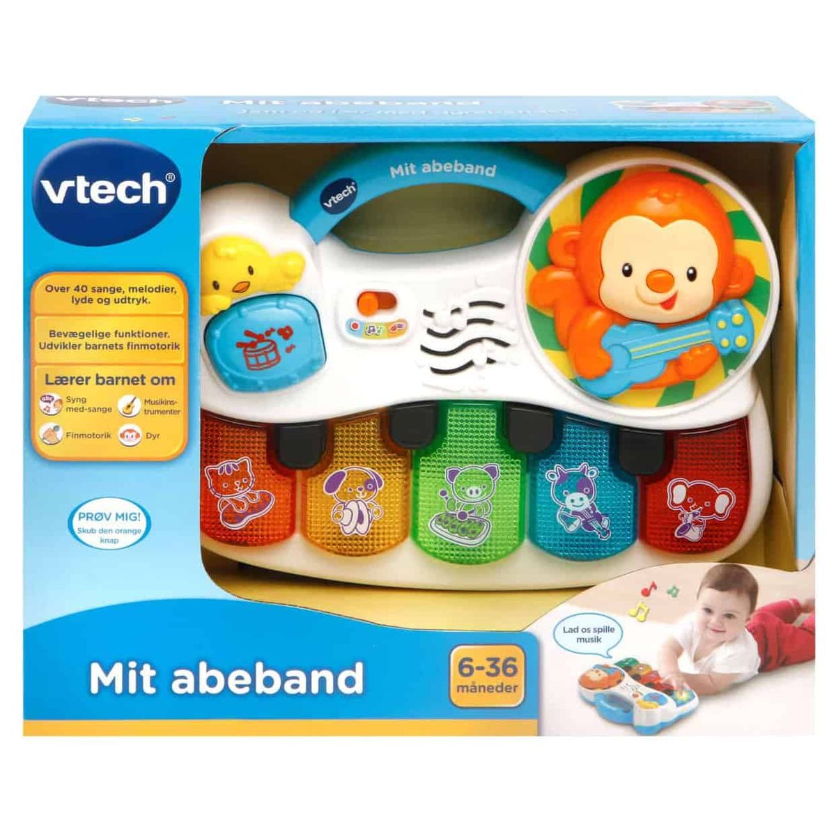 Vtech Baby mit Abeband