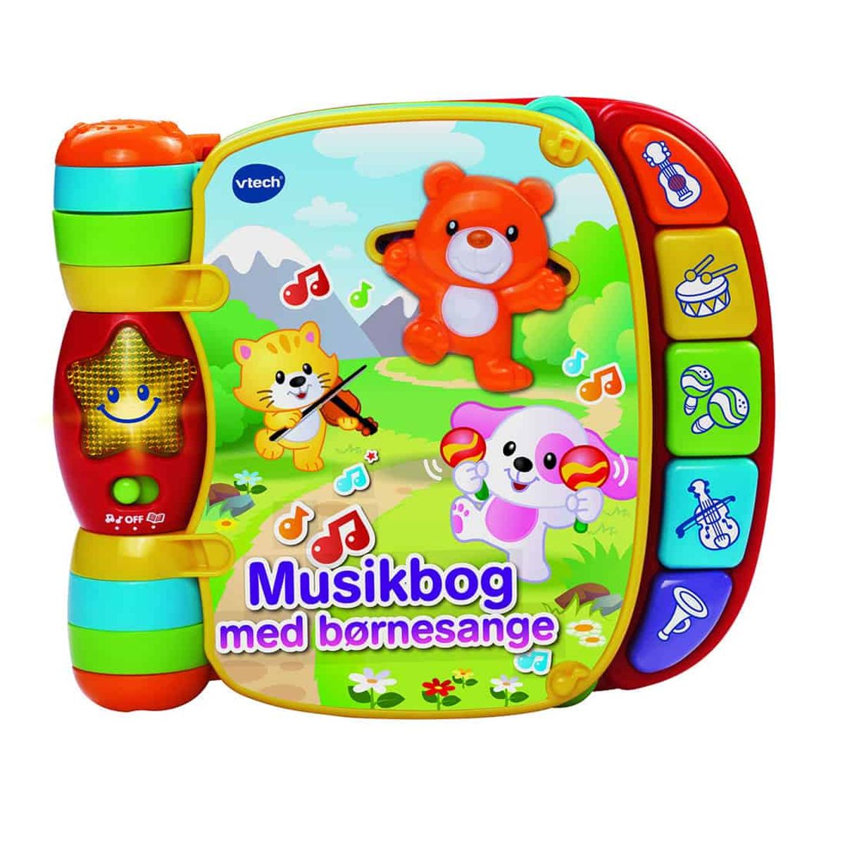 Vtech Baby Musikbog med Børnesange DK