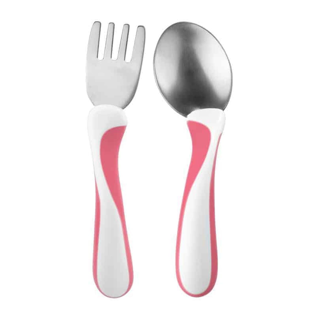 Bambino My First Fork & Spoon Cerise