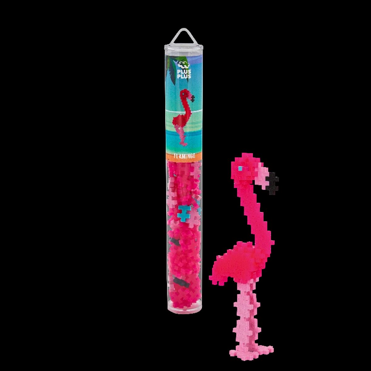 Tube Plus-Plus Flamingo / 100 pcs. Tube