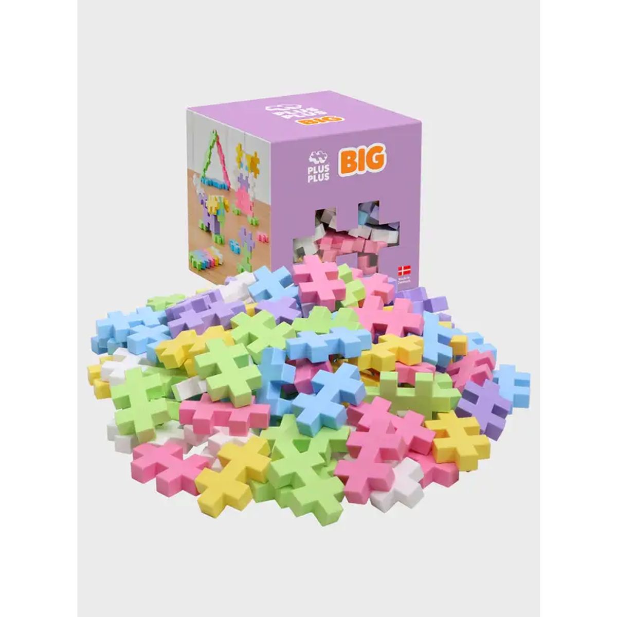 Box Plus-Plus BIG Pastel mix / 100 pcs