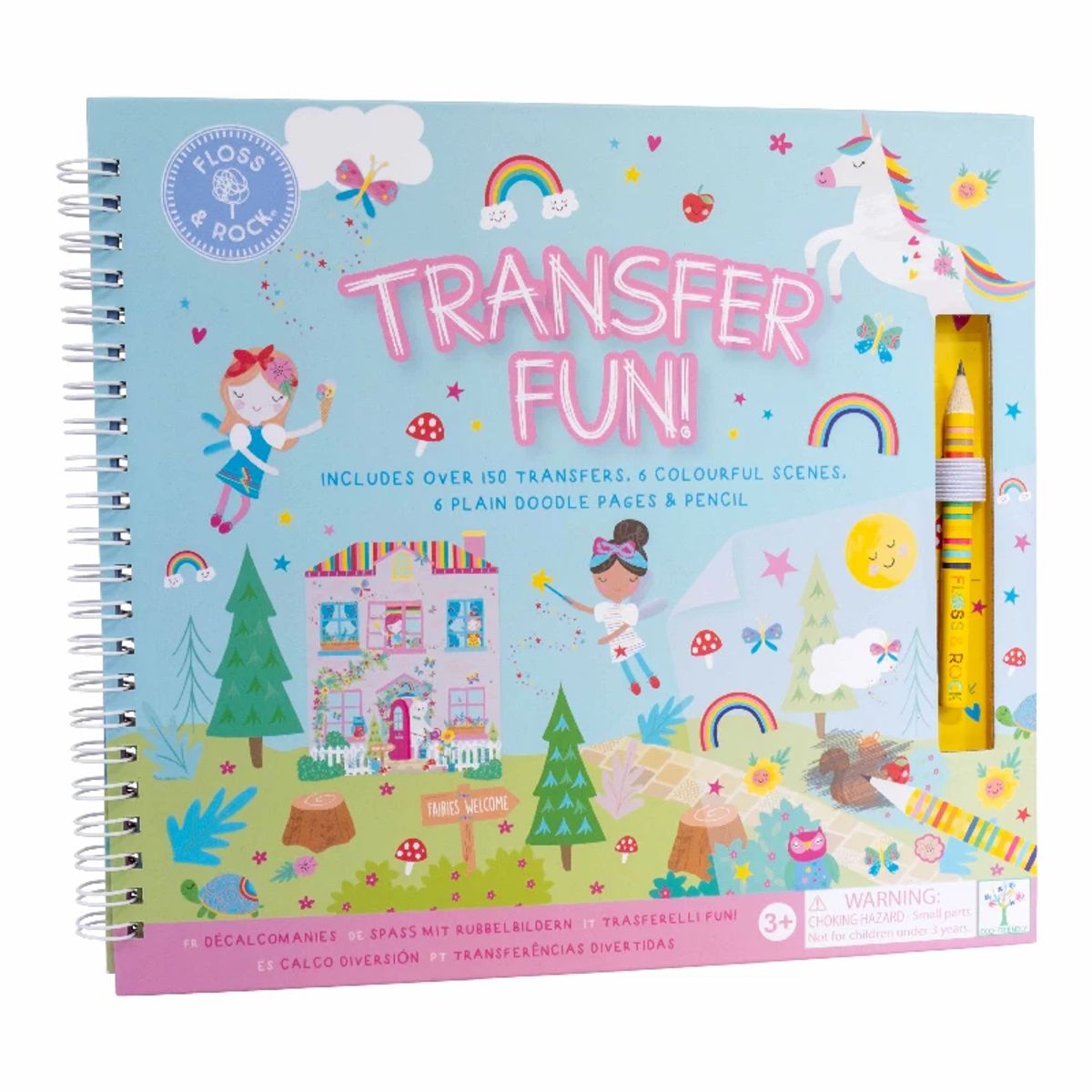 Floss & Rock - Transfer Fun - Rainbow Fairy