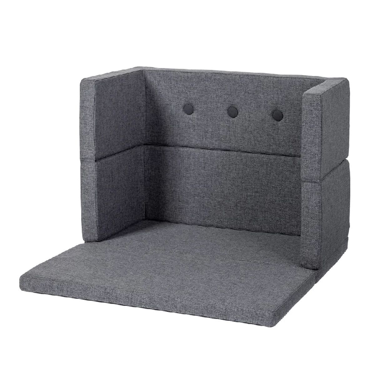 by Klipklap Play Fold - Square - Flere Farver - Blue Grey w. Grey