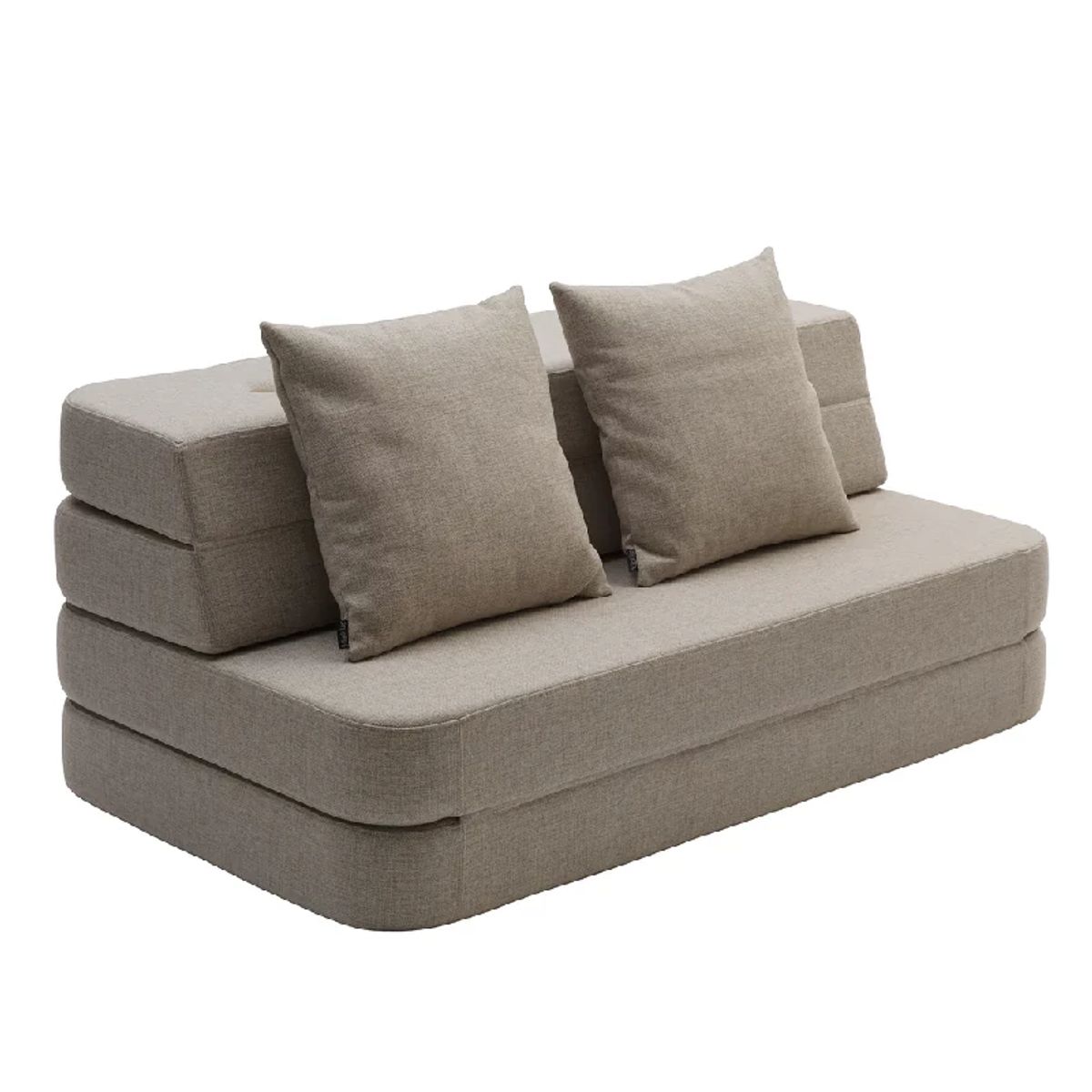 by Klipklap 3 Fold Sofa - Flere Farver - Beige w. Sand