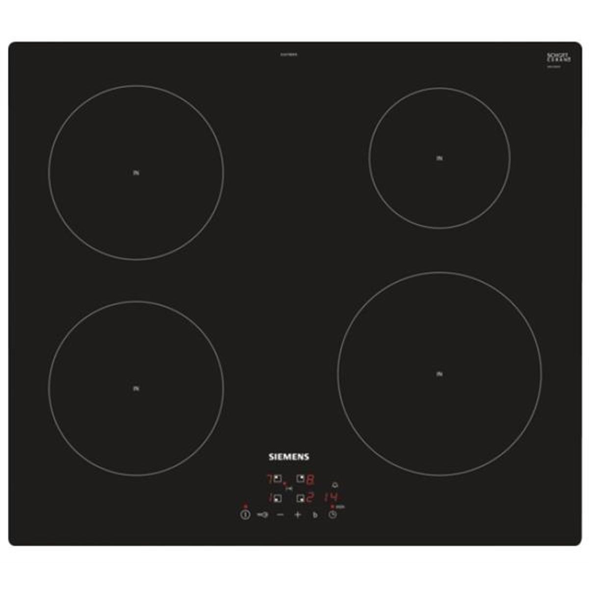 Siemens EU611BEB1E Induktionskogeplade