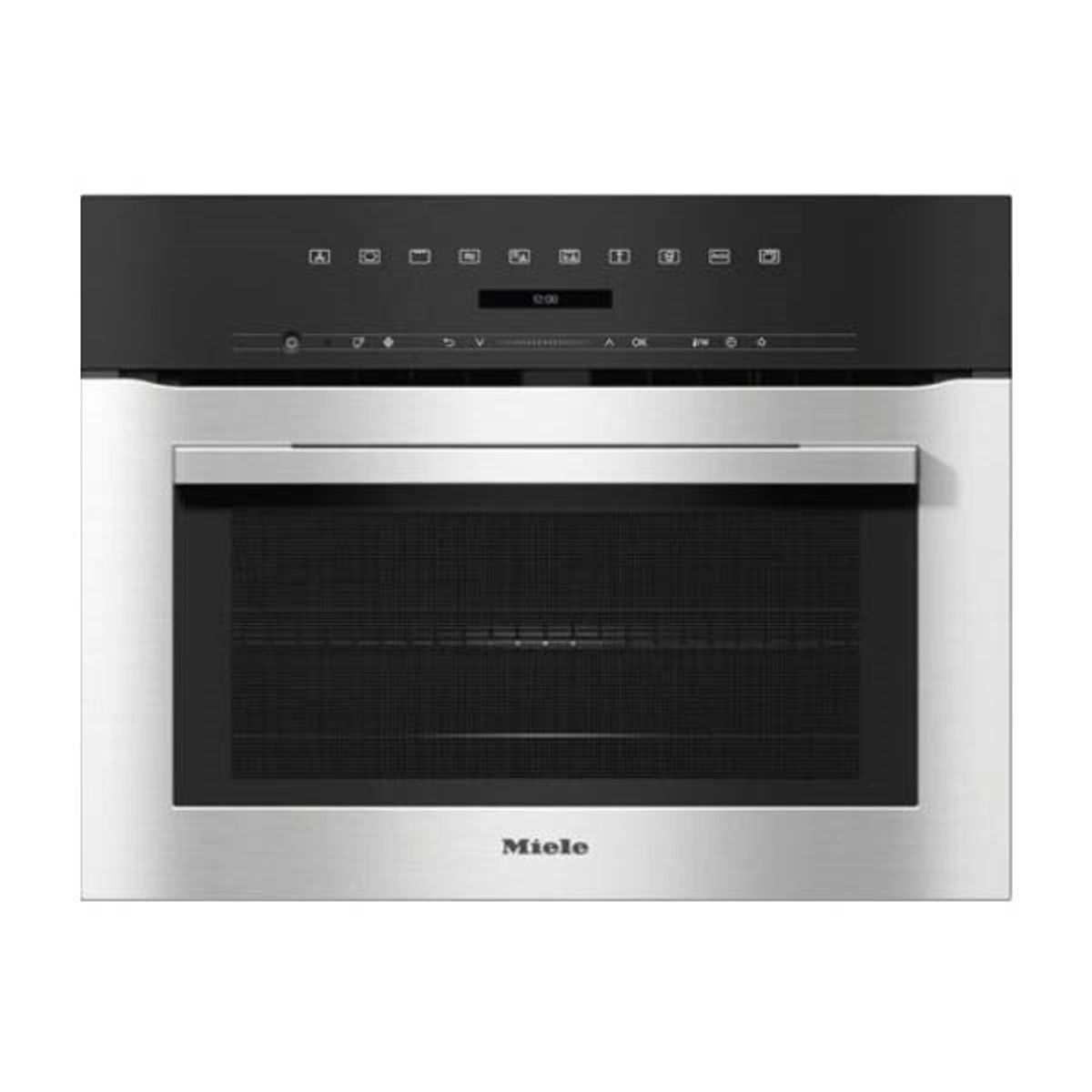 Miele Mikro-kombi H 7140 BM CLST stål