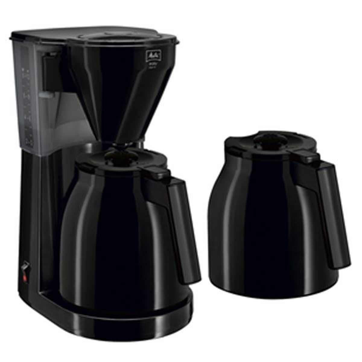 Melitta Easy Therm kaffemaskine sort m/2 kander