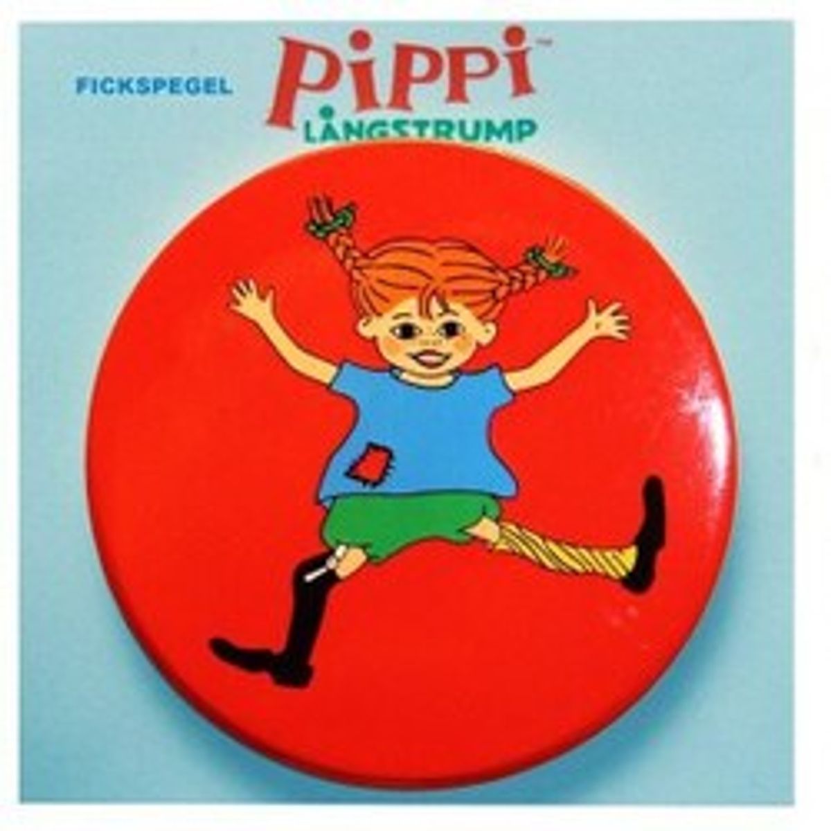 Astrid Lindgren Fickspegel Pippi Långstrump - Spejl