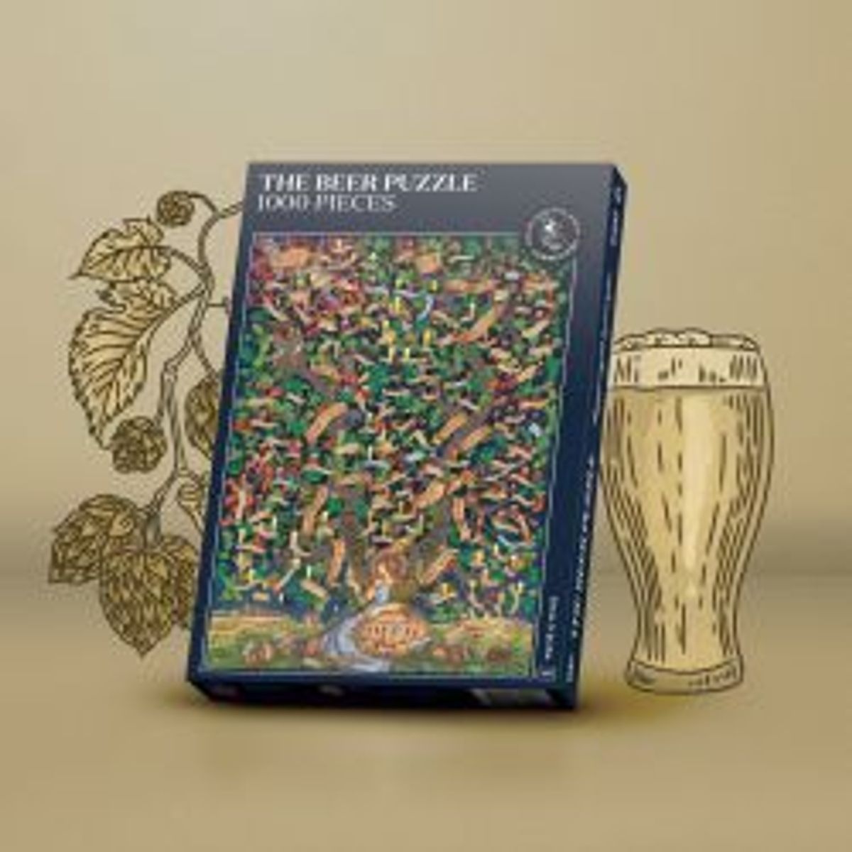 Water & Wines Beer Puzzle - An Introduction To Beer Styles - Puslespil