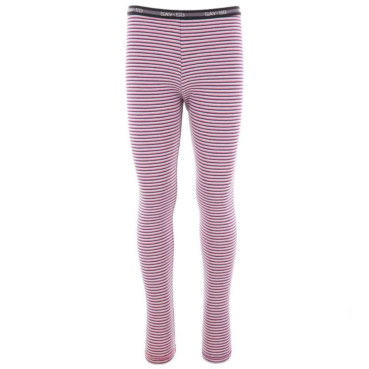 Say-So Leggings - Stripe - Rosa/Lilla/Turkis