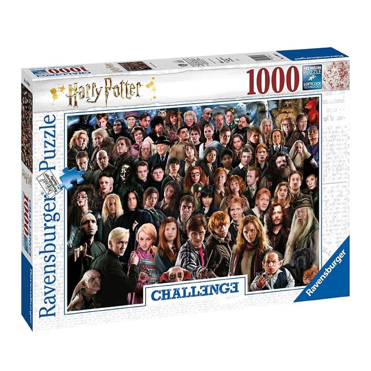 Ravensburger Puslespil - 1000 Brikker - Harry Potter