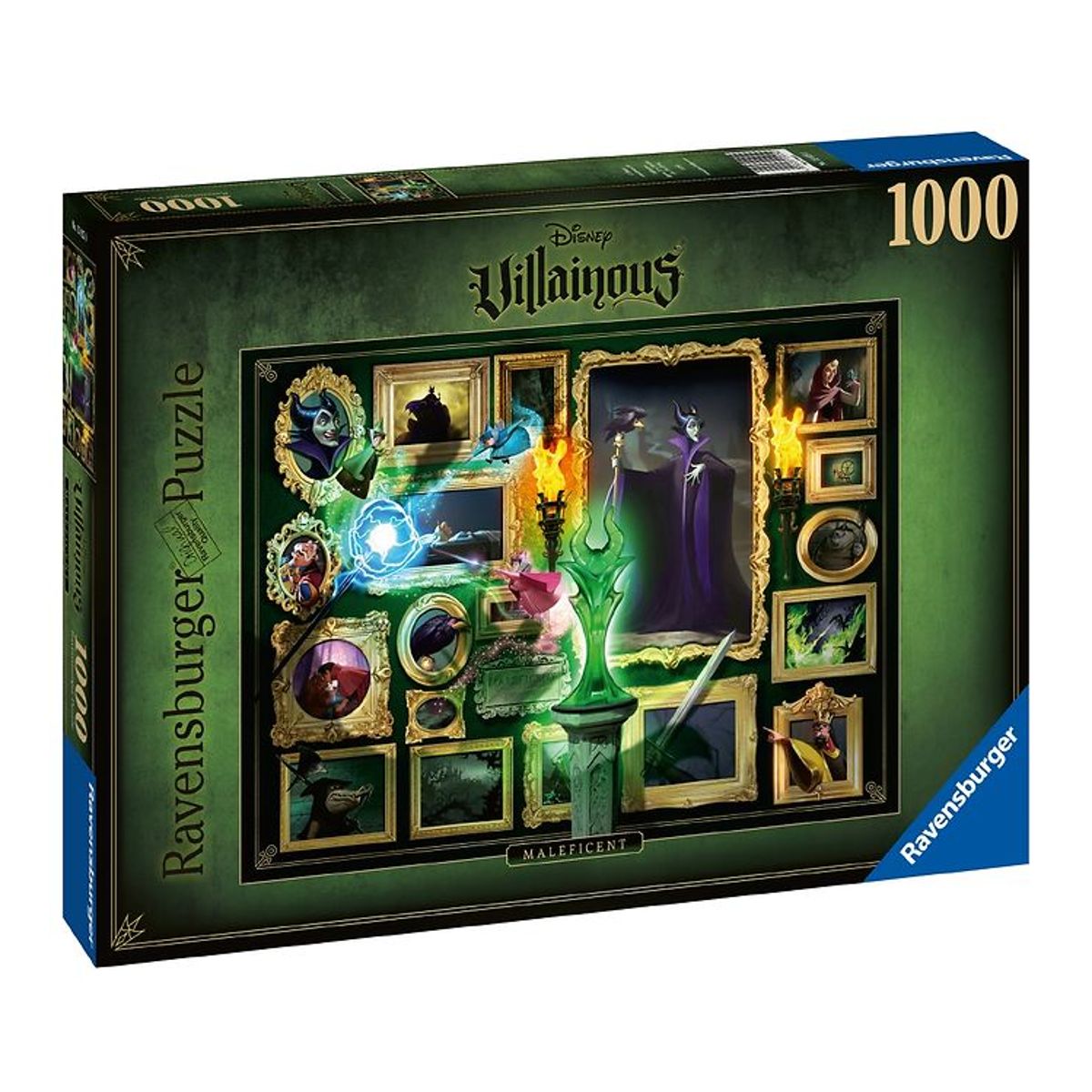 Ravensburger Puslespil - 1000 Brikker - Villainous: Maleficent