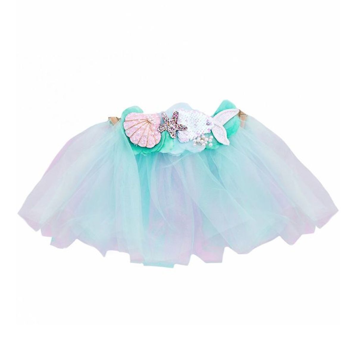 Great Pretenders Udklædning - Mermalicious Tutu - Pastel Aqua