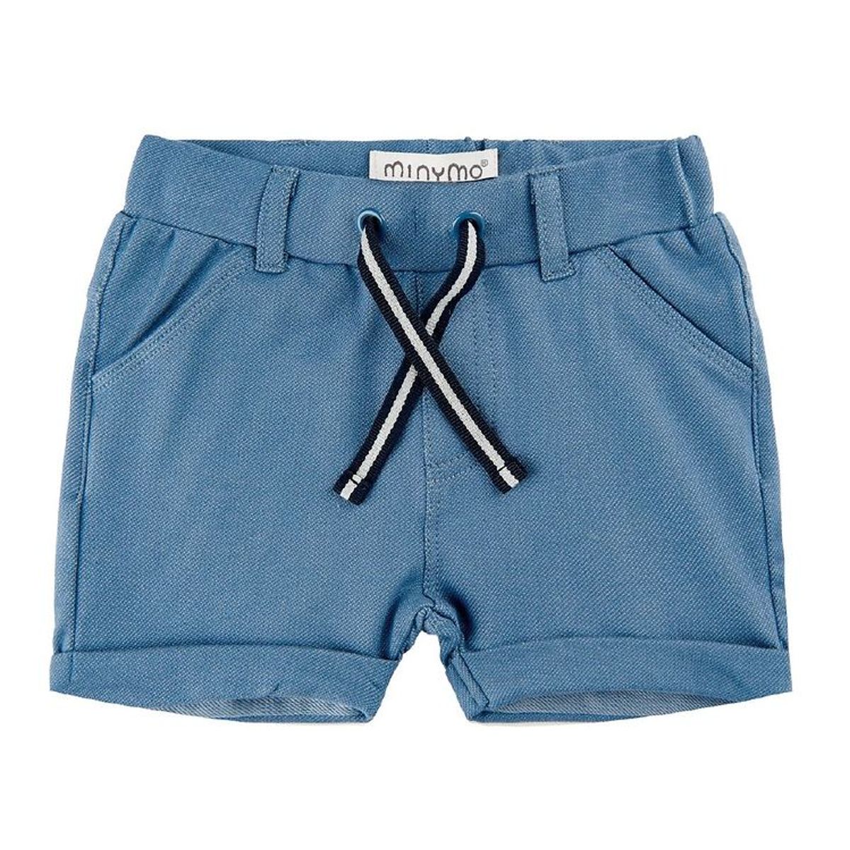 Minymo Shorts - Medium Blue Denim