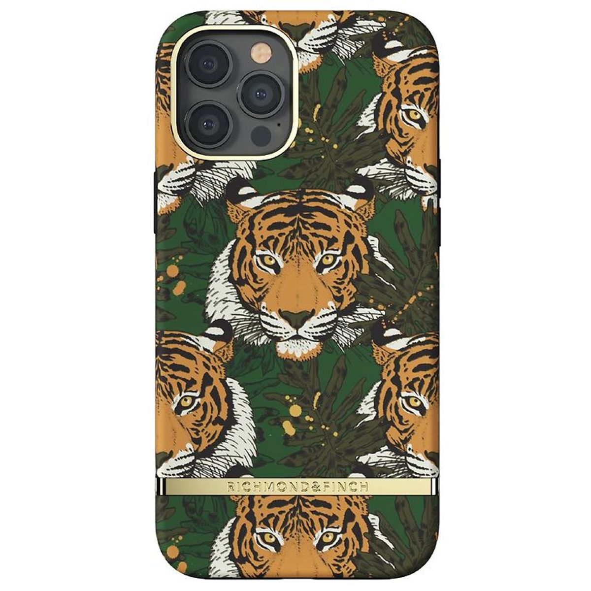 Richmond & Finch Cover - iPhone 12 Pro Max - Green Tiger