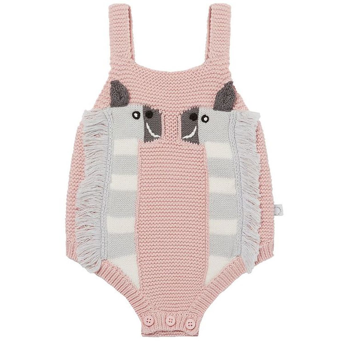 Stella McCartney Kids Body u/æ - Strik - Rosa m. Lamaer