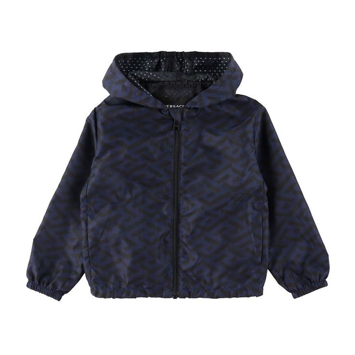 Versace Jakke - Greca Signature - Navy/Sort