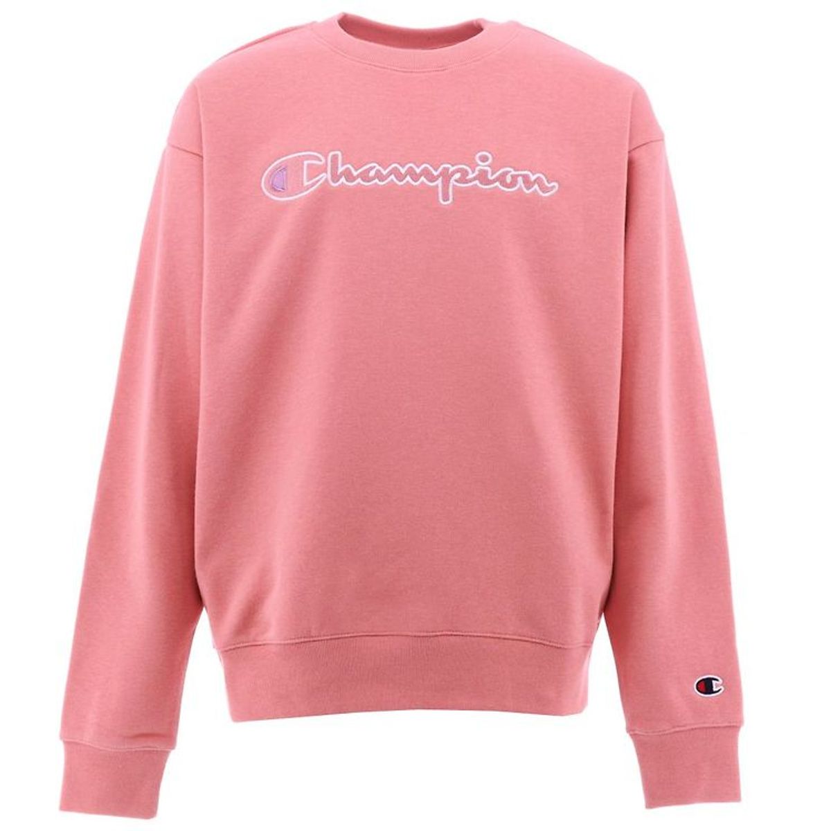 Champion Fashion Sweatshirt - Rosa m Logo