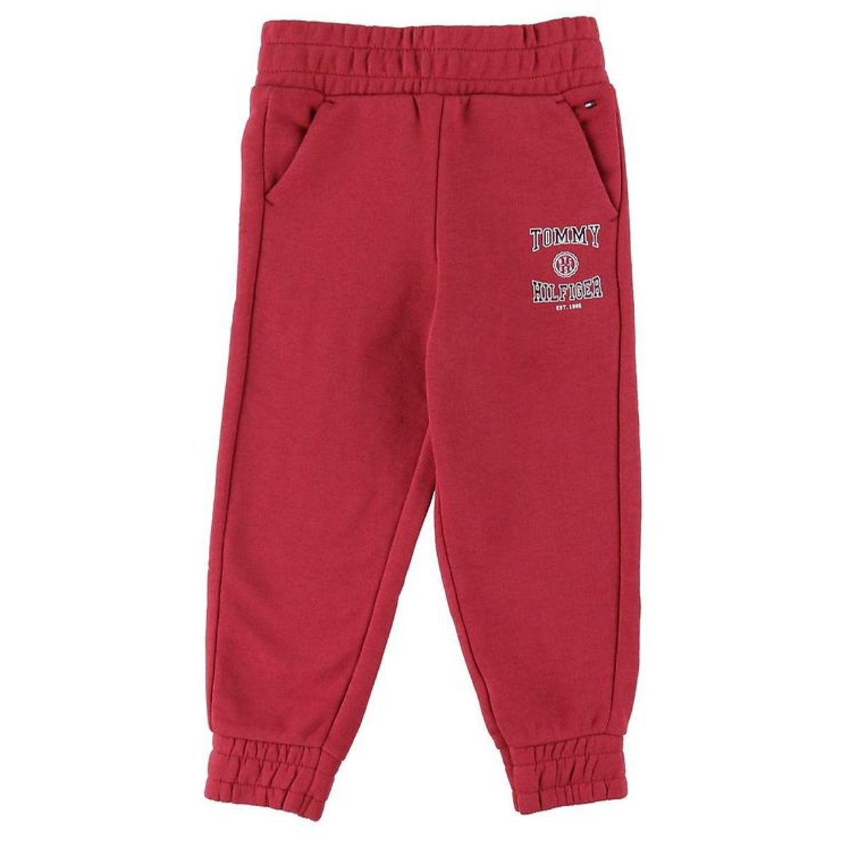 Tommy Hilfiger Sweatpants - Slouchy Varsity - Cranberry Crush