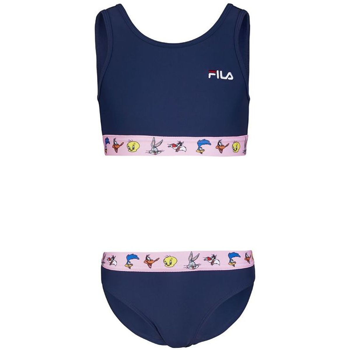 Fila Bikini - Lsben - Medieval Blue m. Looney Tunes