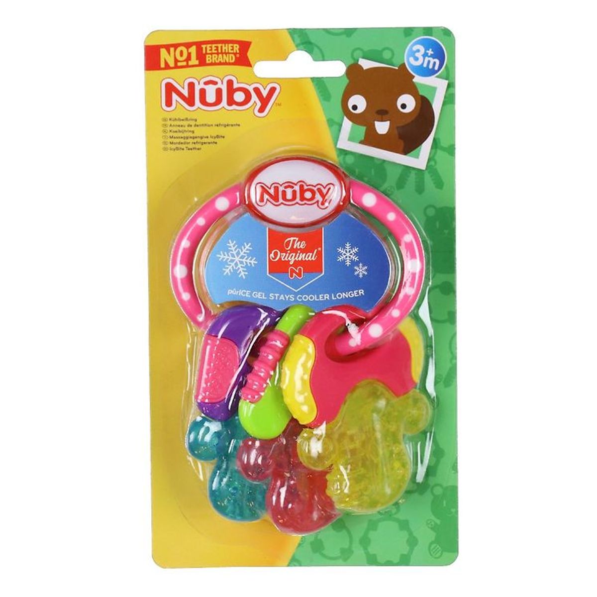 Nuby Bidering - Pink