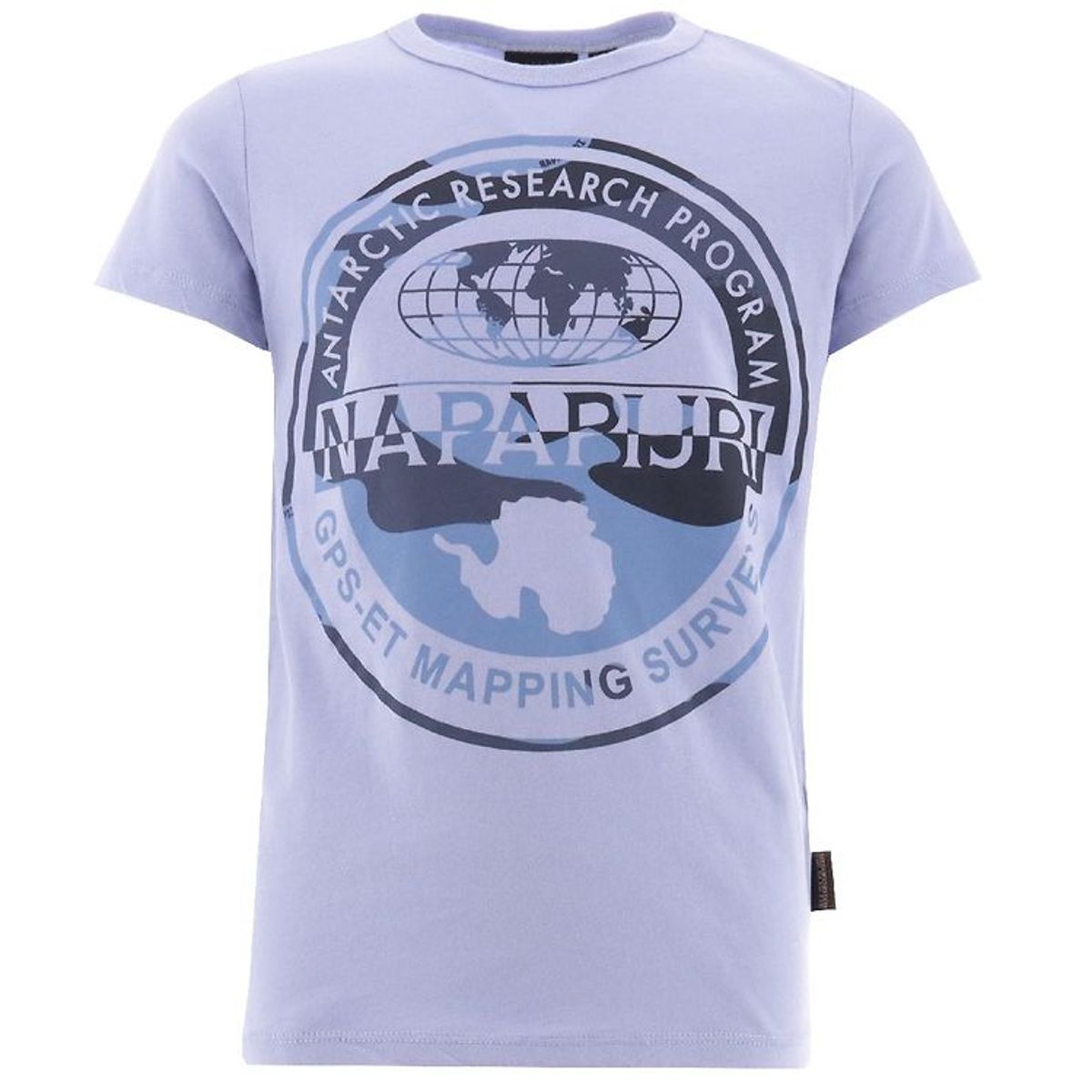 Napapijri T-shirt - Lavender m. Print