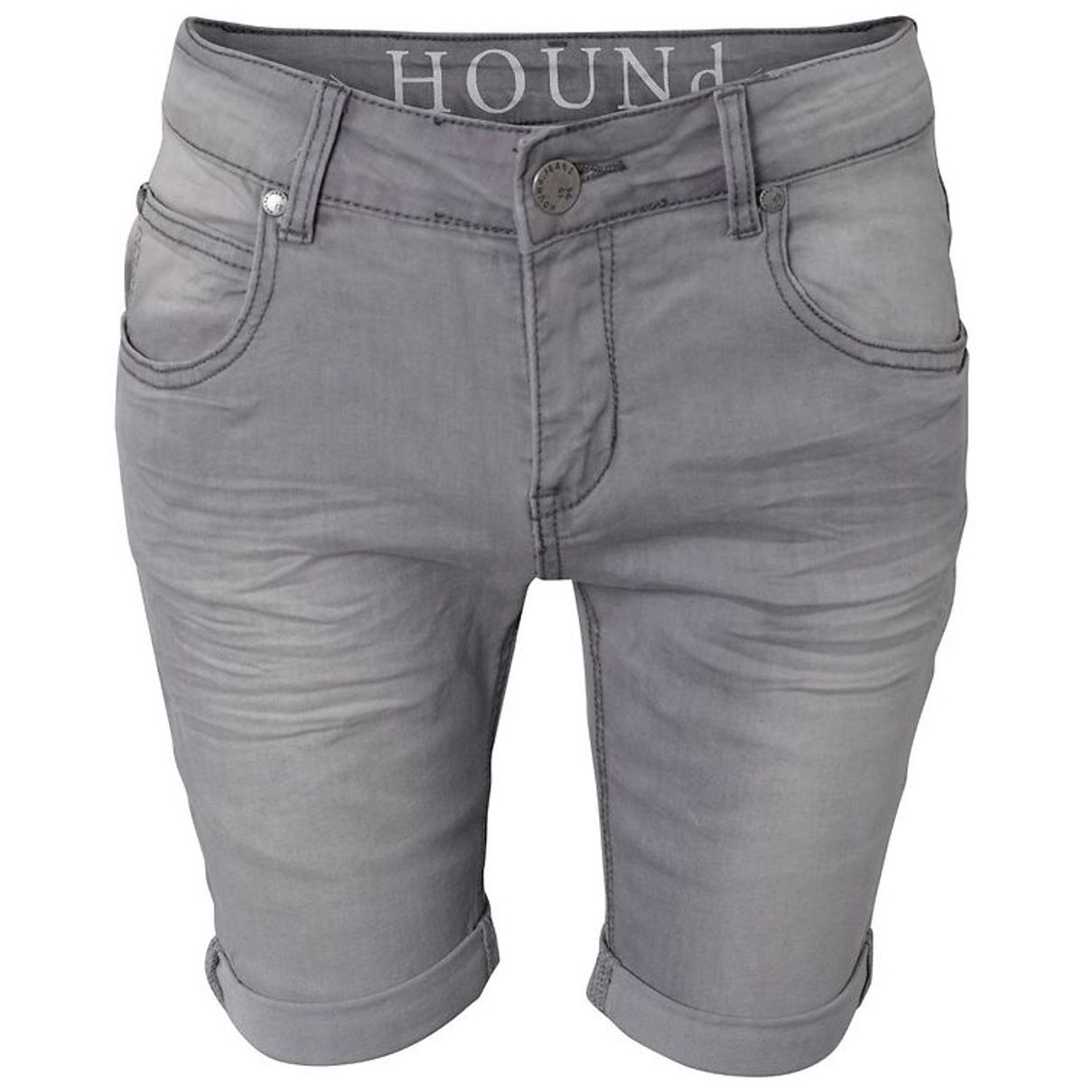 Hound Shorts - Straight - Grey Denim