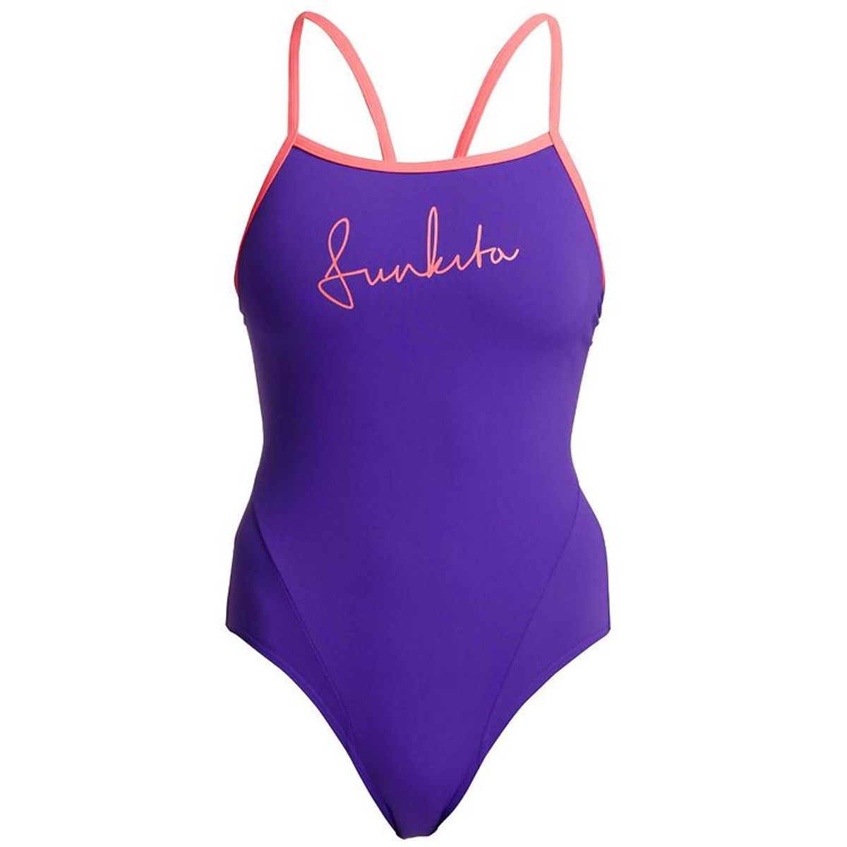 Funkita Badedragt - Single Strap - UV50+ - Purple Punch