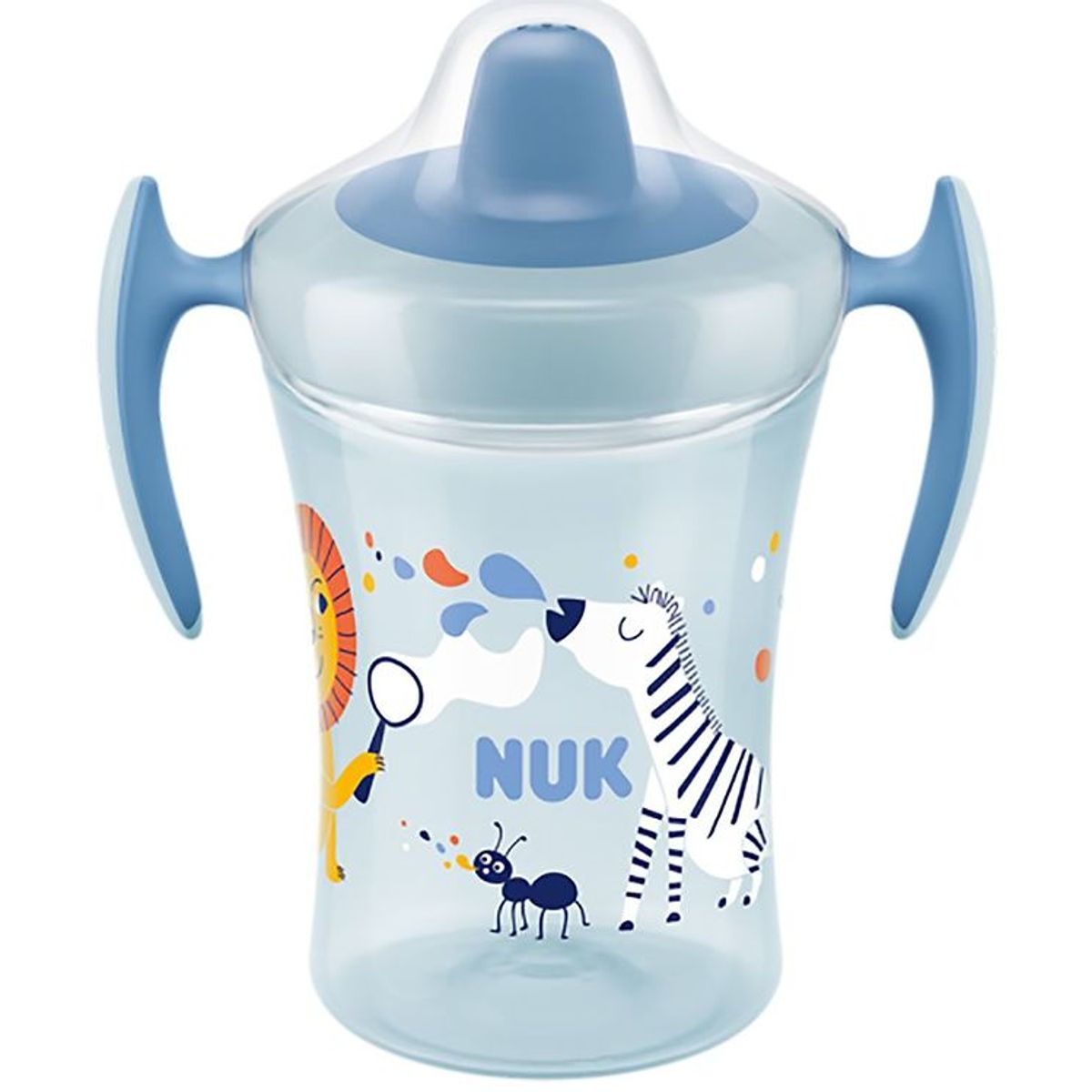 Nuk Kop m. Drikketud og Håndtag - Trainer Cup - 230ml