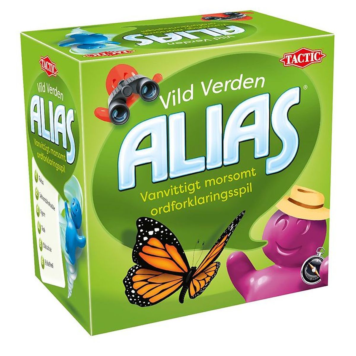 TACTIC Spil - Snack Alias - Vild Verden