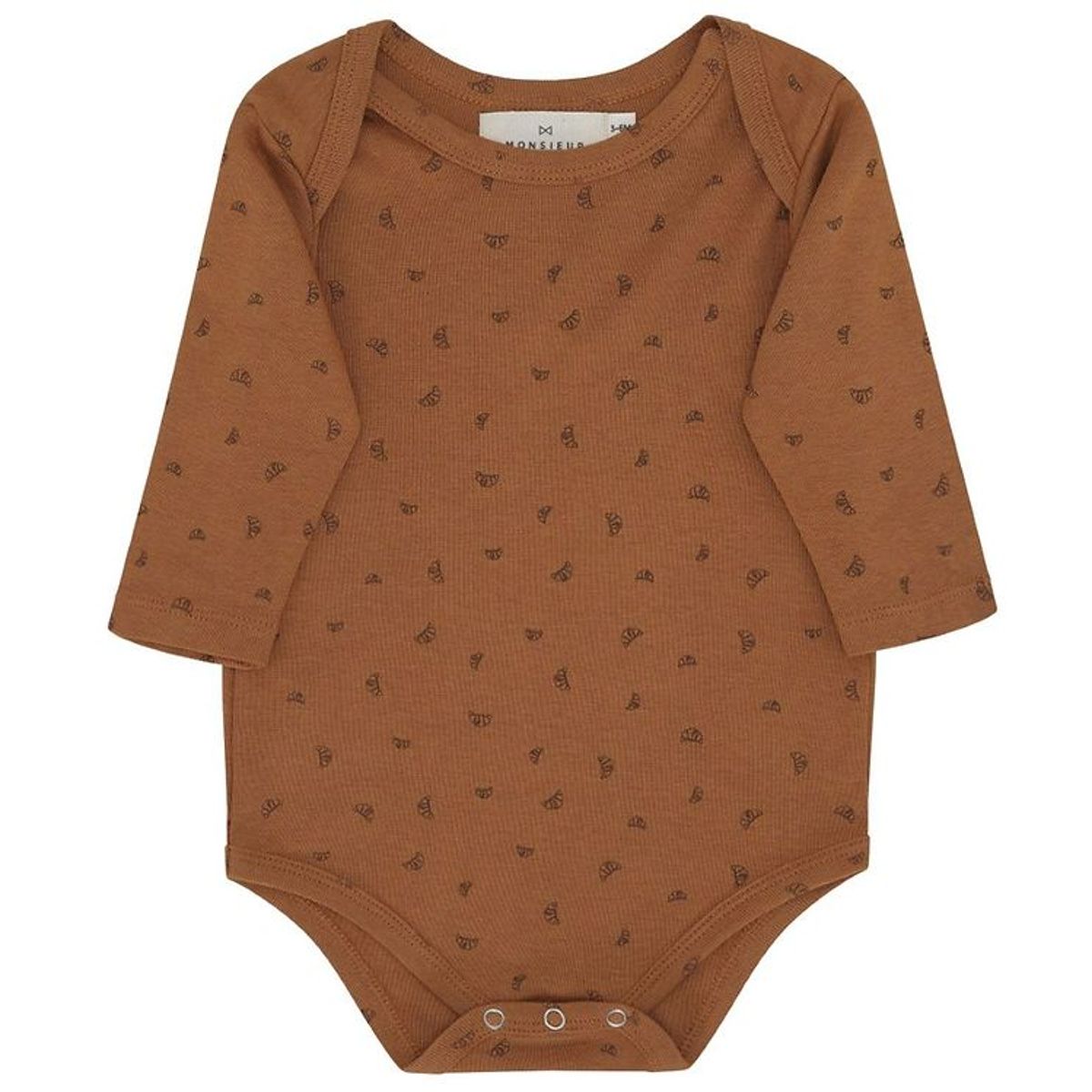 Monsieur Mini Body l/æ - Chestnut m. Mini Croissant