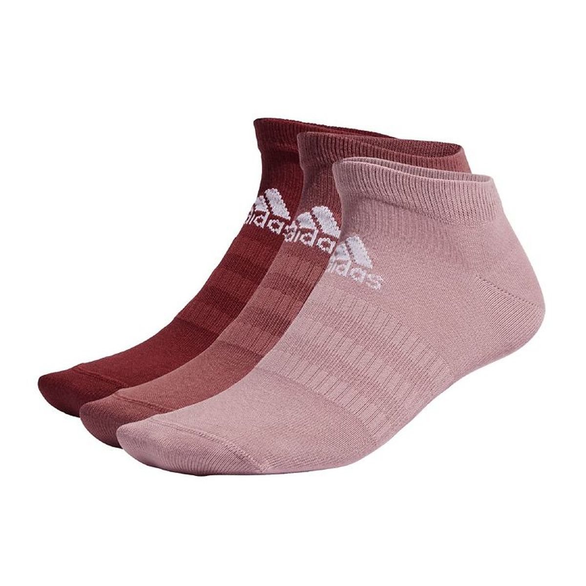 adidas Performance Strømper - 3-pak - Pink/Maroon/Bordeaux