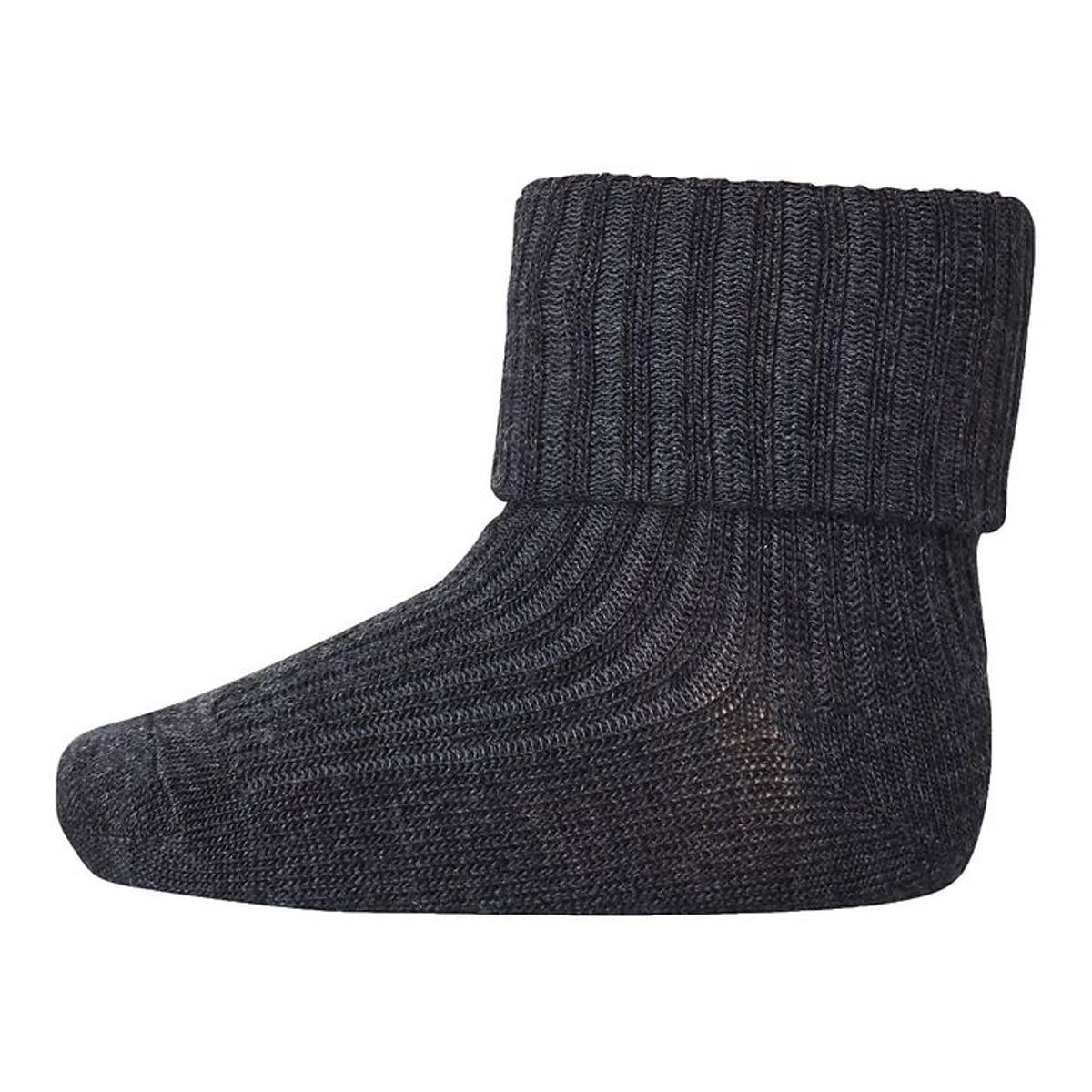 MP Strømper - Uld - Dark Grey Melange