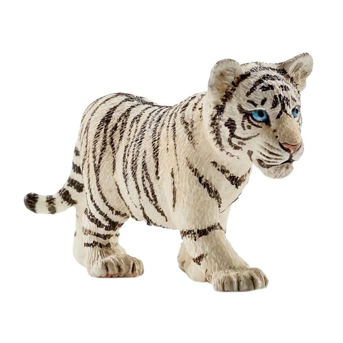 Schleich Wild Life - H: 3,5 cm - Hvid Tiger Unge 14732