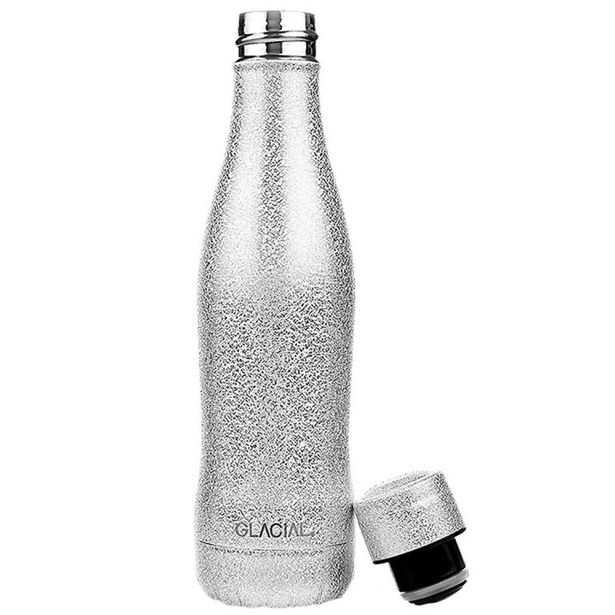 Glacial Termoflaske - 400 ml - Silver