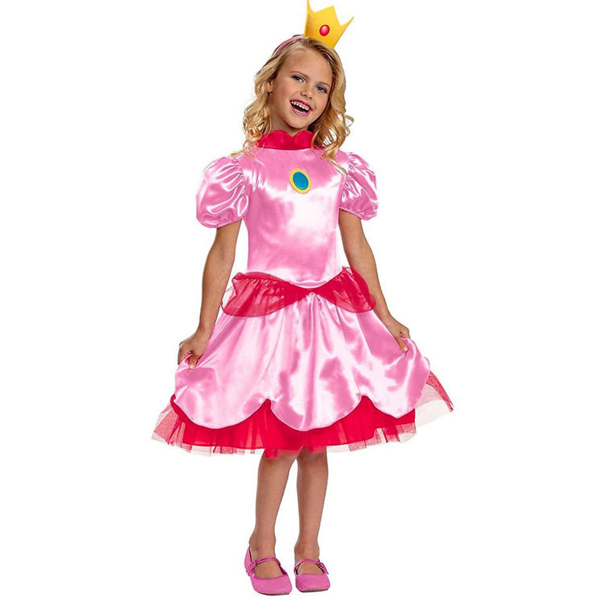 Disguise Udklædning - Prinsesse Peach