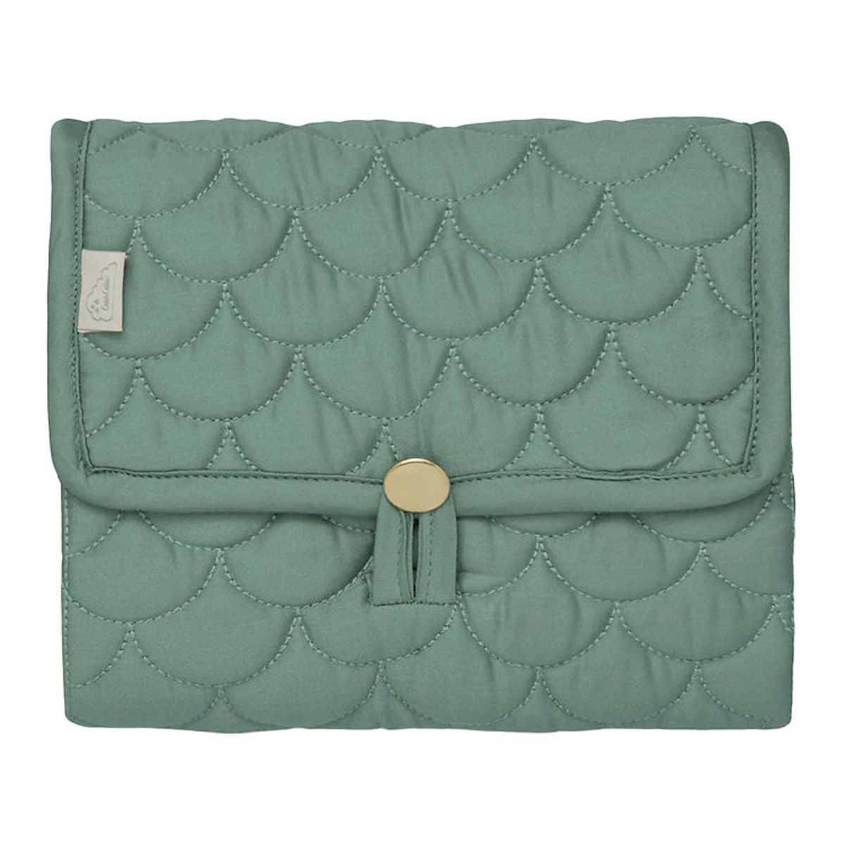 Cam Cam Pusleunderlag - Quilted - Ivy Green