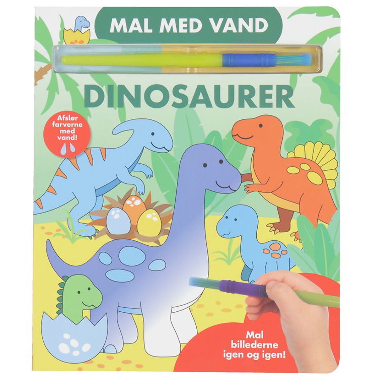 Alvilda Malebog - Mal Med Vand - Dinosaurer