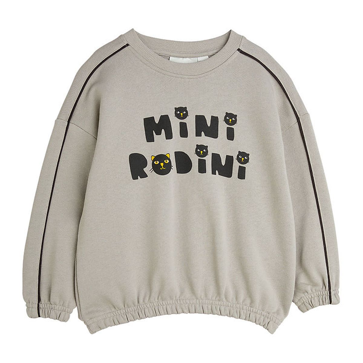 Mini Rodini Sweatshirt - Cats - Grey